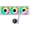 1STPLAYER TS4 360, 360 mm AIO procesoriaus aušintuvas, ARGB, LED ekranas, baltas