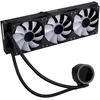 1STPLAYER TS4 360, 360 mm AIO procesoriaus aušintuvas, ARGB, LED ekranas, juodas