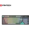 Fantech ATOM PRO96 RGB belaidė mechaninė klaviatūra, Pilka, Raudona Switch
