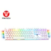Fantech MAXFIT108 RGB laidinė mechaninė klaviatūra, Balta, Raudona Switch