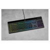 Klaviatūra Corsair K55 RGB PRO RGB, Rubber Dome