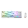 Klaviatūra MSI Vigor GK30 COMBO Baltas, klaviatūros ir pelės komplektas