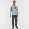 Marškinėliai Finntrail WAVE LOGO Pilkas 6613, Dydis: M