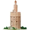 Aedes Ars Mažų plytelių modeliavimo konstruktorius Torre del Oro bokštas (Ispanija), Aedes 1260
