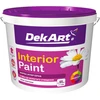 Akriliniai dažai interjerui DekART, balti matiniai, 4kg