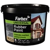 Farbex Dažai gumos pagrindu FARBA GUMOVA, raudonai rudi RAL3009, 1.2kg