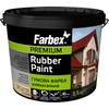Farbex Dažai gumos pagrindu FARBA GUMOVA, vyšniniai RAL3005, 1.2kg