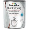 Greitai džiūstanti alkidinė emalė DEKORATOR, balta, 2.5 l
