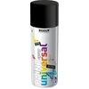 Universali aerozolinė emalė BIODUR, juoda metalik, 400 ml