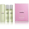 Chanel Chance Eau Fraiche Eau De Toilette 3x EDT Purškiklis Refill 20Ml - Twist and Purškiklis kvepalai
