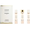 Chanel Coco Mademoiselle Eau De Toilette 3x EDT Purškiklis Refill 20Ml - Twist and Purškiklis - Purse Purškiklis kvepalai