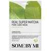 Some By Mi Real Super Matcha Pore Care Mask (20 g) korėjietiška veido priemonė Moterims