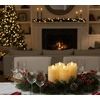 LED žvakės Ruhhy 12,5x5 cm, 4 vnt., IP20 apsauga