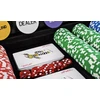 Pokerio žetonų rinkinys lagaminėlyje Malatec, 500 žetonų.