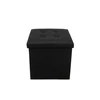 Folding pouffe juodas Ruhhy 25779
