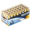 32 vnt. Maxell LR6 / AA šarminių baterijų pakuotė.