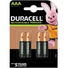 Duracell AAA R03 900mAh įkraunami elementai, 4vnt.
