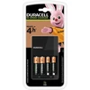Duracell CEF14 baterijų įkroviklis + 2 x R6/AA 1300 mAh + 2 x R03/AAA 750 mAh