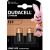 Elementai Duracell CR123, 3V, 2vnt.