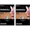 Elementai Duracell CR1632, 3V, 2vnt.