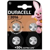 Elementai Duracell CR2016, 3V, 4vnt.