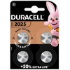 Elementai Duracell CR2025, 3V, 4vnt.