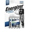 Energizer L91 Ultimate Lithium R3 / AAA ličio baterijos 4 vnt.