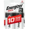 Energizer Max LR20/D 1.5V šarminiai elementai 2vnt.