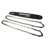 Mastiff Grandininio pjūklo pjovimo juosta su dviem grandinėmis 14”; 1,3mm; 35 cm; 3/8”; 52 narelių