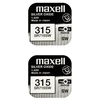 Maxell sidabro oksido baterijos 315 SR716SW 1.55V, 2vnt.