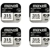 Maxell sidabro oksido baterijos 315 SR716SW 1.55V, 4vnt.