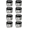 Maxell sidabro oksido baterijos 317 SR516SW 1.55V, 8vnt.