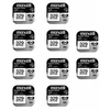 Maxell sidabro oksido baterijos 329 SR731SW 1.55V, 10vnt.
