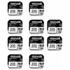 Maxell sidabro oksido baterijos 335 SR512SW 1.55V, 10vnt.