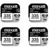 Maxell sidabro oksido baterijos 335 SR512SW 1.55V, 4vnt.