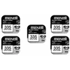 Maxell sidabro oksido baterijos 335 SR512SW 1.55V, 5vnt.
