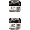 Maxell sidabro oksido baterijos 337 SR416SW 1.55V, 2vnt.