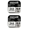 Maxell sidabro oksido baterijos 344 SR1136SW 1.55V, 2vnt.
