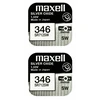 Maxell sidabro oksido baterijos 346 SR712SW 1.55V, 2vnt.