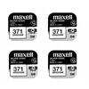 Maxell sidabro oksido baterijos 371 SR920SW 1.55V, 4vnt.