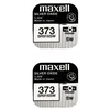 Maxell sidabro oksido baterijos 373 SR916SW 1.55V, 2vnt.