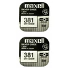 Maxell sidabro oksido baterijos 381 SR1120SW 1.55V, 2vnt.
