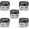 Maxell sidabro oksido baterijos 394 SR936SW 1.55V, 5vnt.