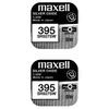Maxell sidabro oksido baterijos 395 SR927SW 1.55V, 2vnt.
