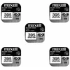 Maxell sidabro oksido baterijos 395 SR927SW 1.55V, 5vnt.