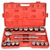 Silver Tools Sidabrinis Tools Galvučių rinkinys 3/4″, 21 vnt. 12-kampės.