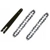 Silver Tools Grandininio pjūklo pjovimo juosta su dviem grandinėmis 8″ 20cm 0,043 1,0mm 47 narelių.