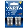 Varta L91 Ultra Lithium R6 / AA ličio baterijos 4 vnt.