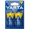 Varta Longlife Power LR20/D 1.5V šarminiai elementai 2vnt.