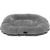 CAZO Sp. z o.o. Cazo Oval Bed Reda pilkas lizdas šunims 75x100x15cm